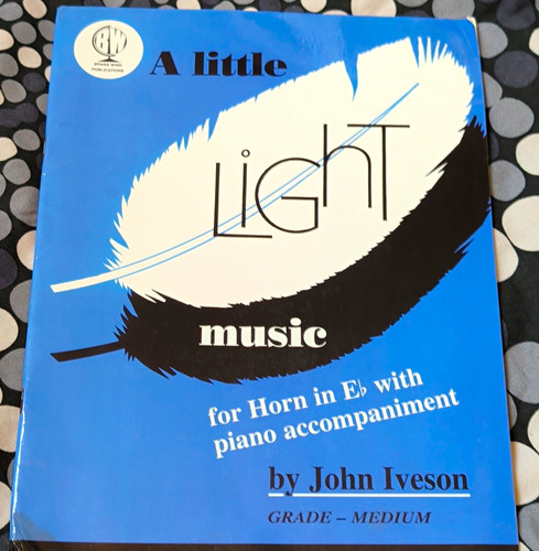 Little light music horn in - a,