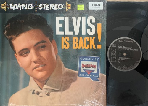 Elvis back 1984 black rca - is,