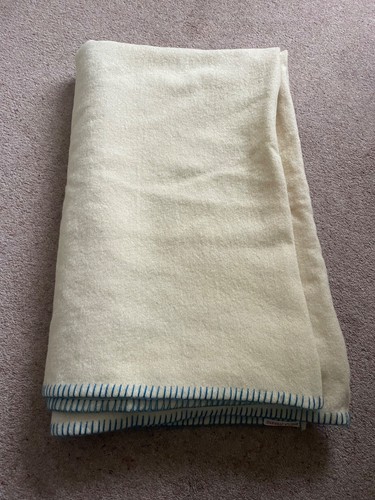 Vintage wool blanket x - vintage,