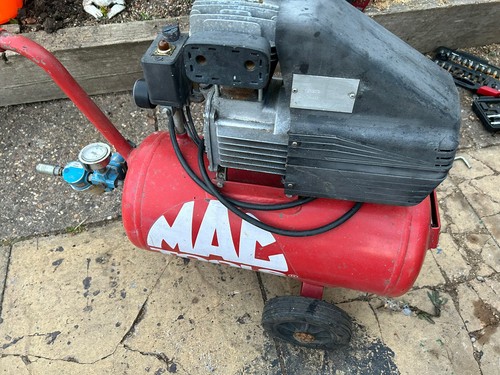 Mac tools 25l air compressor - mac,