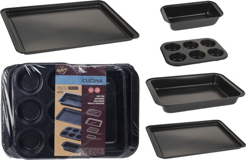 Piece non stick metal - 4, baking