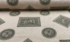 Vintage Cherub Chenille Fabric