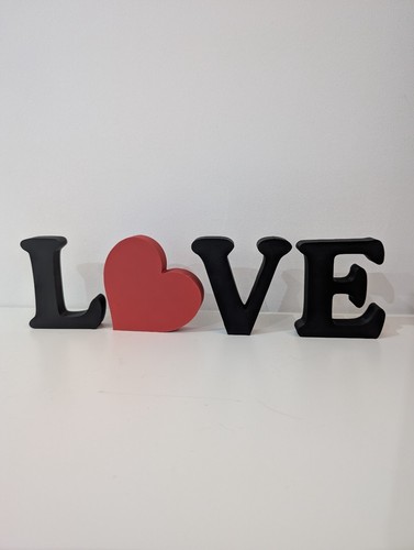 Love sign with heart - sign,