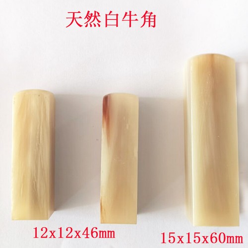 10pcs natural white - white, horn