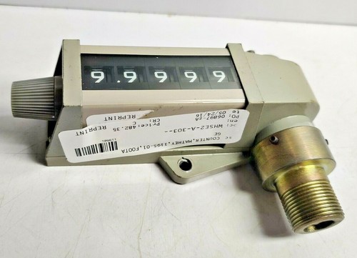 Veeder root footage counter - veeder,