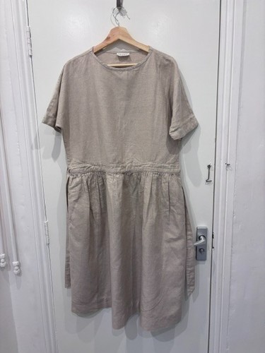 Toast beige cotton - toast, linen