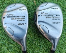King Cobra Baffler DWS 20°/23° Hybrids Aldila NV 65HL Regular Graphite Shafts