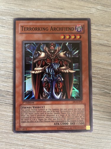 Dcr 072 terrorking archfiend - dcr-072,