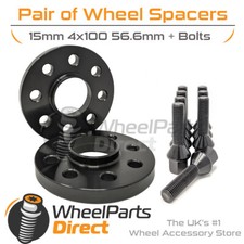 Wheel Spacers (2) & Bolts 15mm