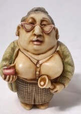 Pot Bellys - Mind Mender - School Teacher Figurine - Martin Perry Harmony Ball