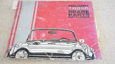 TRIUMPH TR250 PARTS MANUAL 