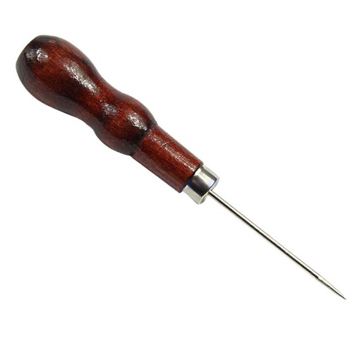 Wooden handle steel - handle, needle