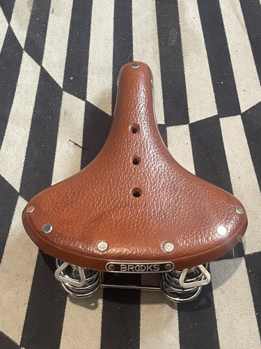 Used brooks b67s honey leather - honey,