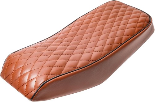 Brown diamond stitch mini - diamond, bike