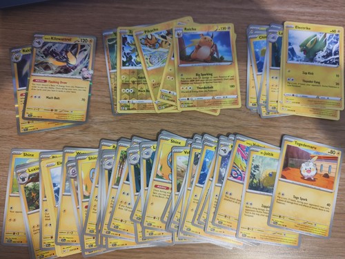 Pokémon tcg electric bulk - electric,