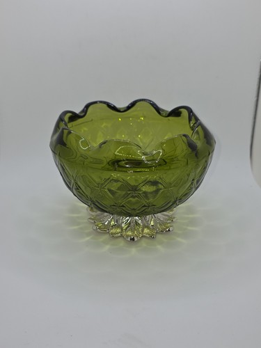 Vintage indiana glass avocado - vintage,