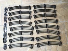 Hornby O Gauge 3rail banked Track  & Connectors for electric Trains