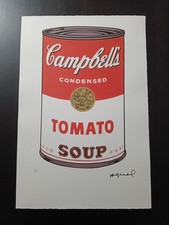 ANDY WARHOL Numbered Litho Poster 15x22,5" POP ART Castelly NY