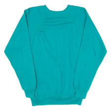 HANES Mens Sweatshirt Blue S