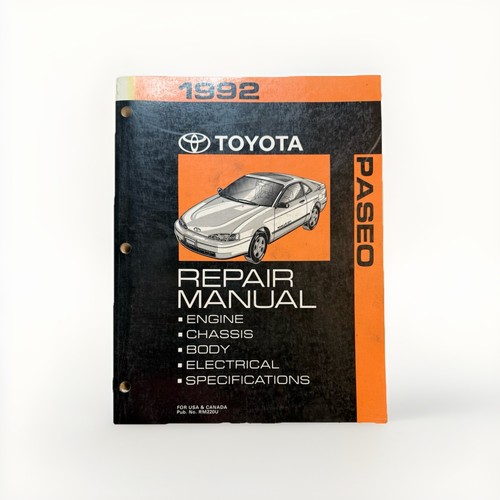 Toyota paseo 1992 - paseo, oem