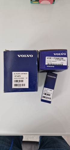 Volvo engine oil fuel filter - engine,