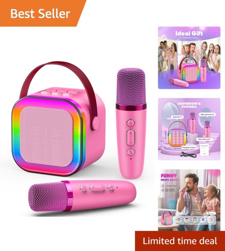 Bluetooth kids karaoke system - kids,
