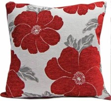 Luxury Velvet Chenille Poppy