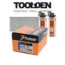 Paslode 921586 19mm F16 Galvanised Straight Brad Nails for IM65 (2000 Pack + 2 F