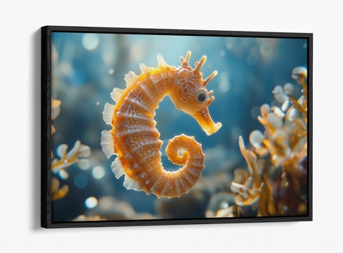 Vibrant sea horse float - vibrant, -float