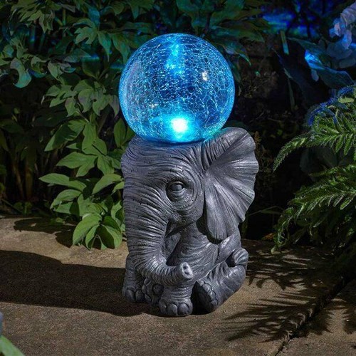Solar elephant orb - elephant, light