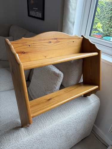 Vintage wooden bookcase - vintage,