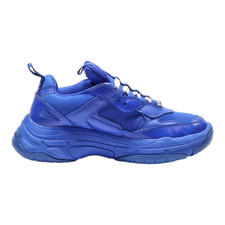 CALVIN KLEIN JEANS Platform Trainers Blue Synthetic Mens UK 8