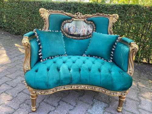Sofa marquis rare 1980 french - sofa,