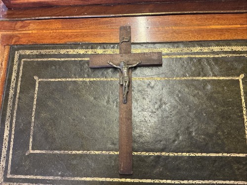 Antique crucifix - antique,