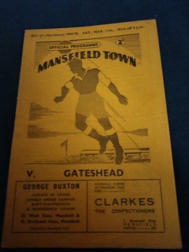 Mansfield town gateshead - mansfield,