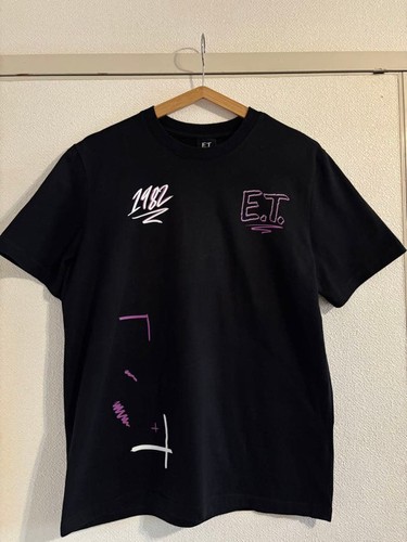 1982 movie t shirt black - e.t.,