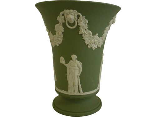 Wedgwood green jasperware - wedgwood,