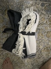 M&S Charcoal Fleece Throw