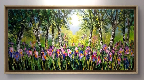 Original acrylic oil painting - ,