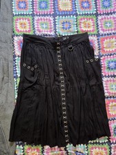 Hell Bunny Black Skirt 2XL