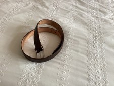 Joseph Cheaney dark brown leather belt