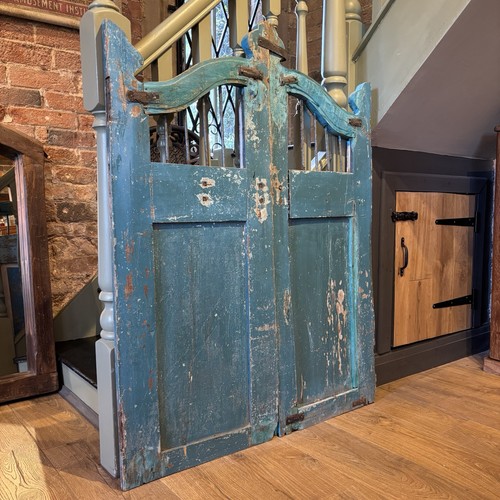 Pair vintage wooden gates - pair,