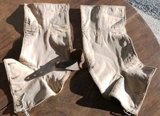 Vintage Corduroy French Colonial Spats? Spahi?