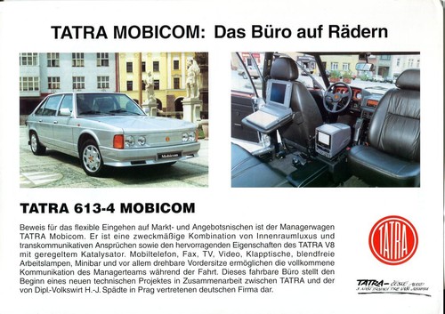 Tatra 613 mobicom german - tatra,