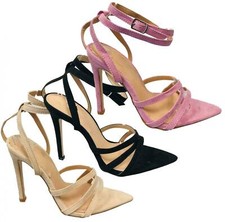 Womens Stiletto Heel Sandals