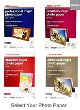 Inkjet Photo Paper Glossy / High Gloss / Matt (280gsm or 130gsm) A4 or 4x6 Inch