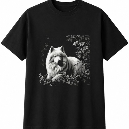 Samoyed detailed dog - samoyed,
