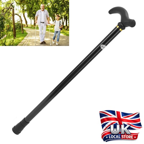 Black adjustable walking stick - adjustable,
