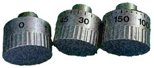 ZANUSSI Oven Knobs - 3 Pieces