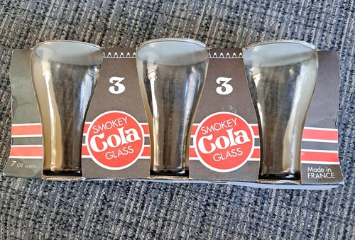 Durand smokey cola glasses - durand,